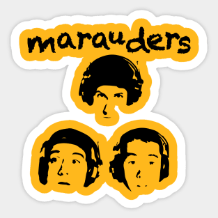 Three Bad Marauders Sticker